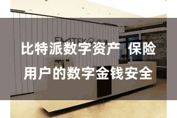 比特派数字资产 保险用户的数字金钱安全