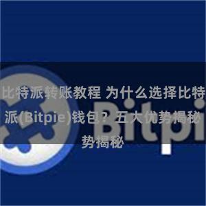 比特派转账教程 为什么选择比特派(Bitpie)钱包？五大优势揭秘