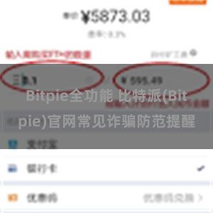 Bitpie全功能 比特派(Bitpie)官网常见诈骗防范提醒