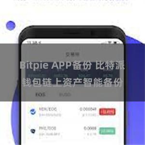   Bitpie APP备份 比特派钱包链上资产智能备份