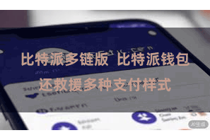 比特派多链版  比特派钱包还救援多种支付样式